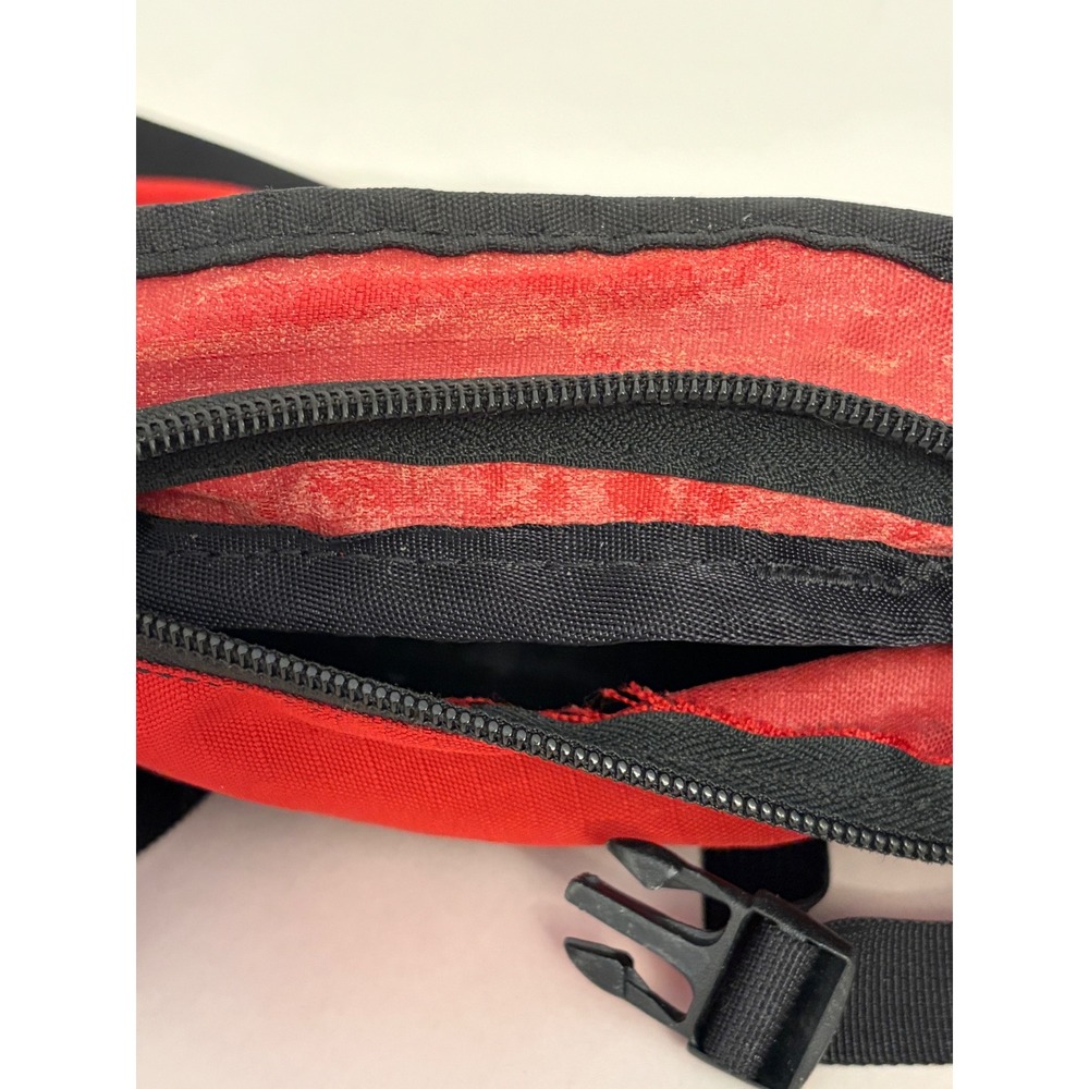 The North Face Hiking Waist Pack Unisex OS Red Lumbar Bag Granola Trail - Picture 9 of 10